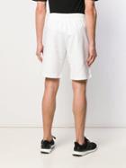 Ea7 Emporio Armani Logo Shorts - White