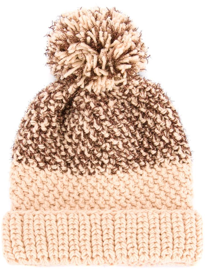711 Sergei Nanda Beanie - White