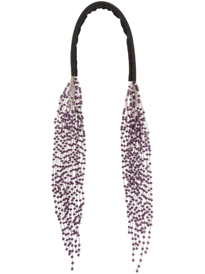 Marc Le Bihan Cascading Necklace - Silver