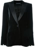 Jean Louis Scherrer Vintage Velvet Evening Jacket, Women's, Size: 38, Black