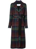Gabriela Hearst Color-spectrum Plaid Coat - Black