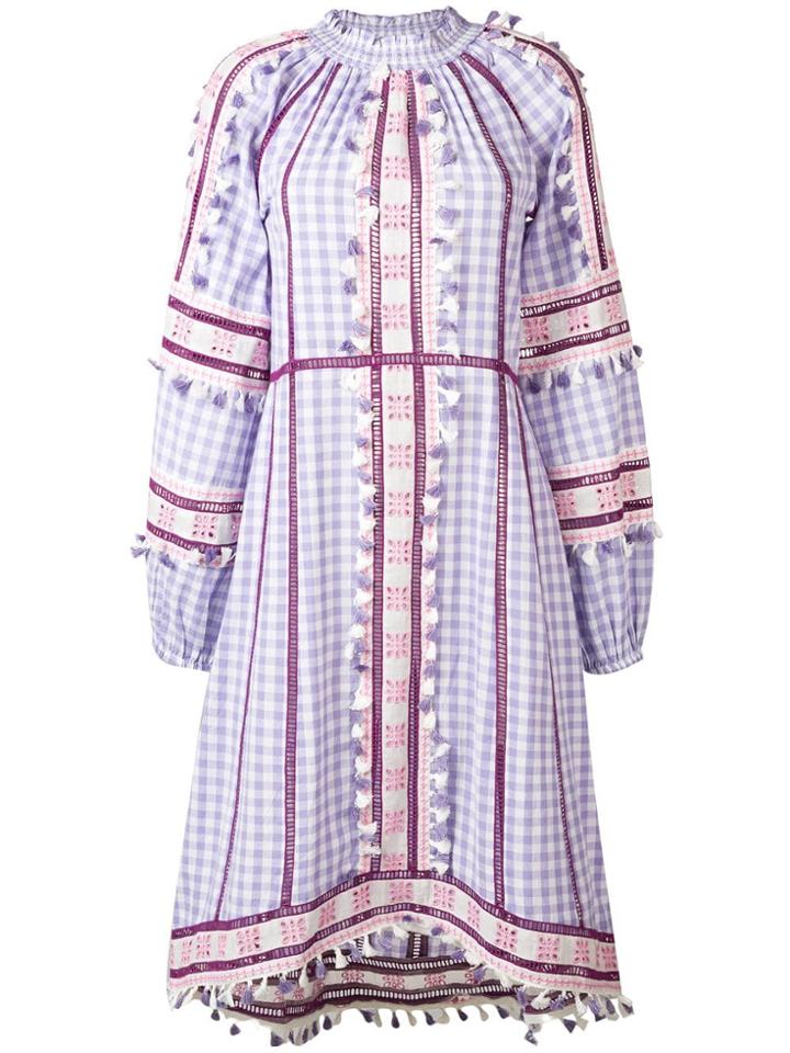 Dodo Bar Or Tassel Detailed Oversized Dress - Purple