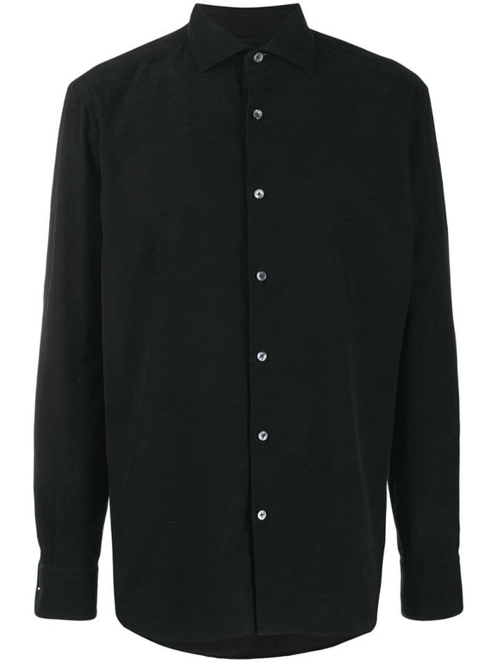 Ermenegildo Zegna Button-down Shirt - Black