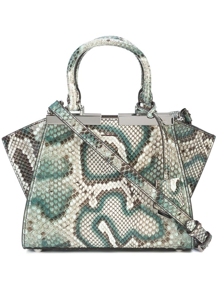 Fendi Mini 3 Jours Shoulder Bag - Green