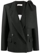 Nina Ricci Cashmere Blend Blazer - Grey