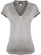 Armani Jeans V-neck T-shirt - Grey