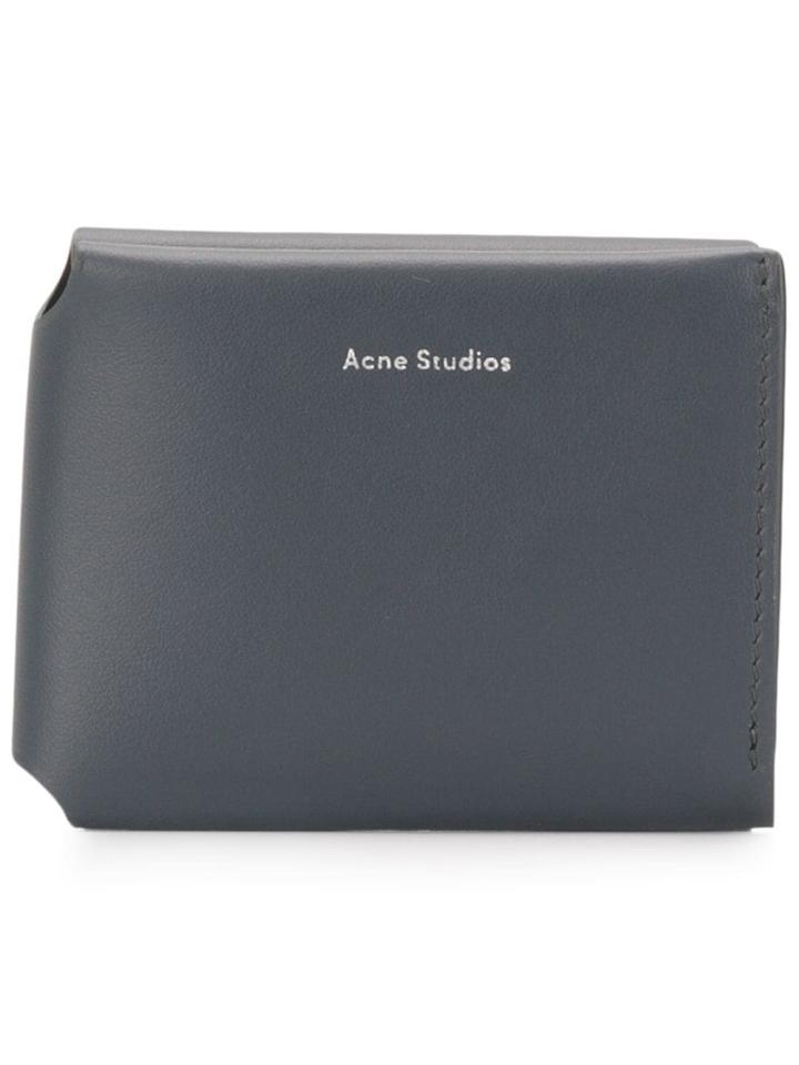 Acne Studios Fold Card Holder - Blue