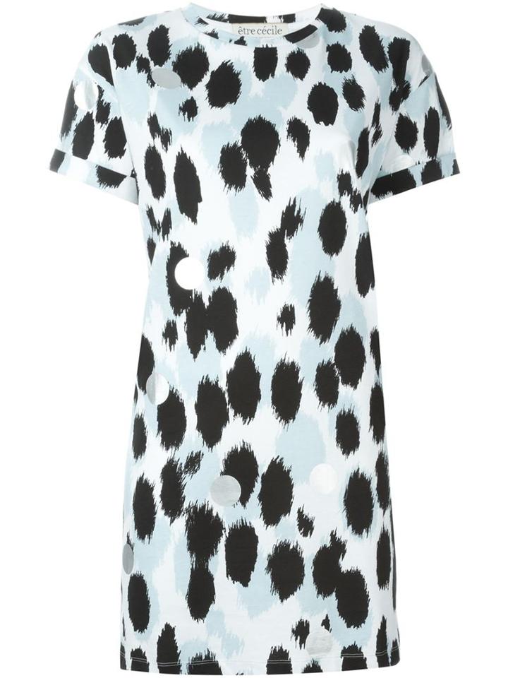 Être Cécile Animal Print Shift Dress