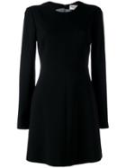 Saint Laurent Lace Back Mini Dress - Black
