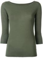 Sottomettimi Three-quarter Sleeve Top - Green