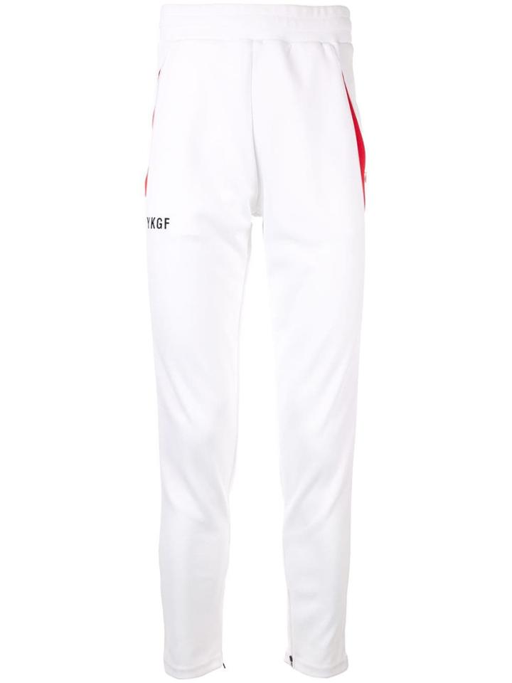 Yoshiokubo Colourblock Track Pants - White