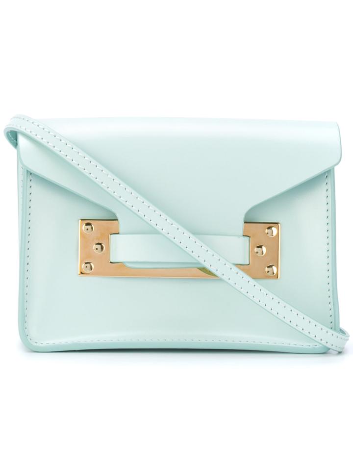 Sophie Hulme Nano Milner Crossbody Bag - Blue