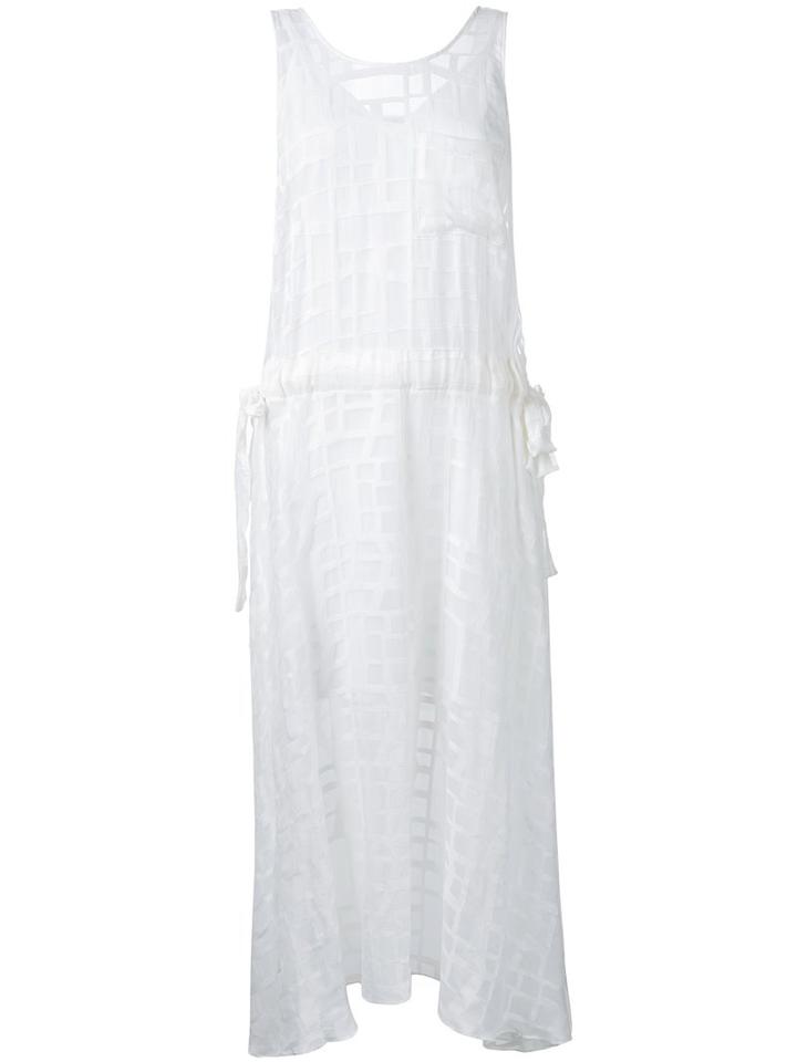 Ginger & Smart 'gravitate' Sleeveless Dress, Women's, Size: 8, White, Silk/cotton