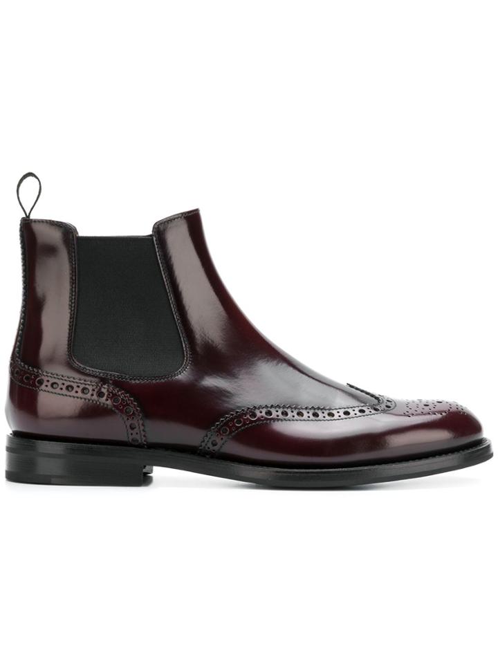 Church's Ketsby Ankle Boots - Red