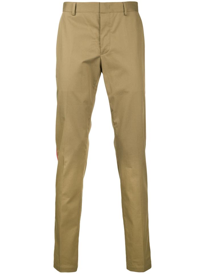 Lanvin Side-stripe Tailored Trousers - Nude & Neutrals