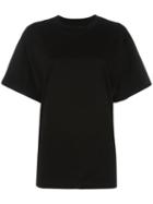 Mm6 Maison Margiela Oversized T-shirt, Women's, Size: Small, Black, Cotton