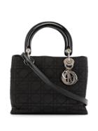 Christian Dior Pre-owned Mini Lady Dior Tote - Black