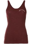 The Upside Chest Logo Tank Top - Red