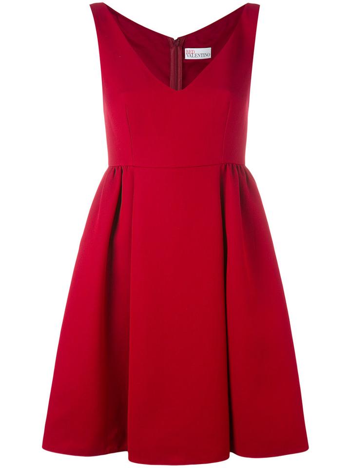 Red Valentino - Flared Dress - Women - Cotton/polyester/acetate/viscose - 42, Cotton/polyester/acetate/viscose