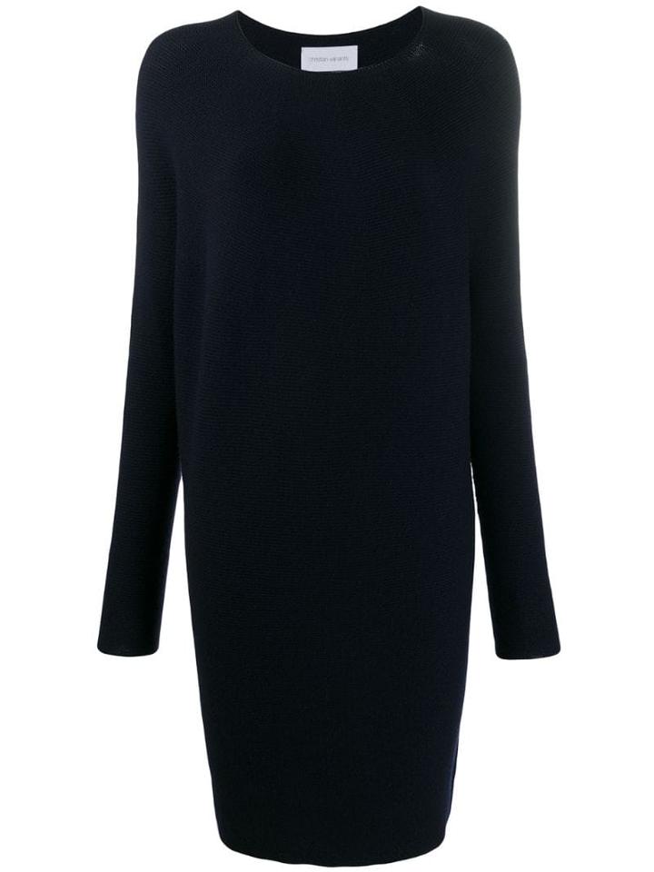 Christian Wijnants Koha Seamless Knitted Dress - Blue