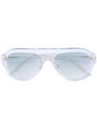 Osklen - Ipanema Ii Sunglasses - Women - Acetate - One Size, Nude/neutrals, Acetate
