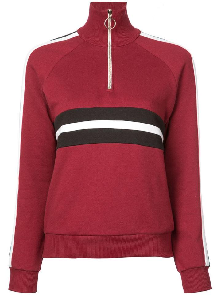 Harmony Paris Sidonie Striped Pullover - Red