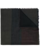 Fendi Colour Block Scarf, Men's, Silk/modal/wool