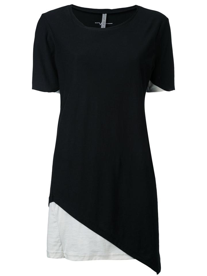 First Aid To The Injured - Rhomboid T-shirt - Women - Cotton - 3, Black, Cotton