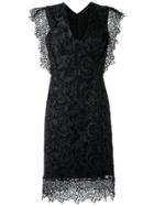 Reinaldo Lourenço Lace Dress - Black