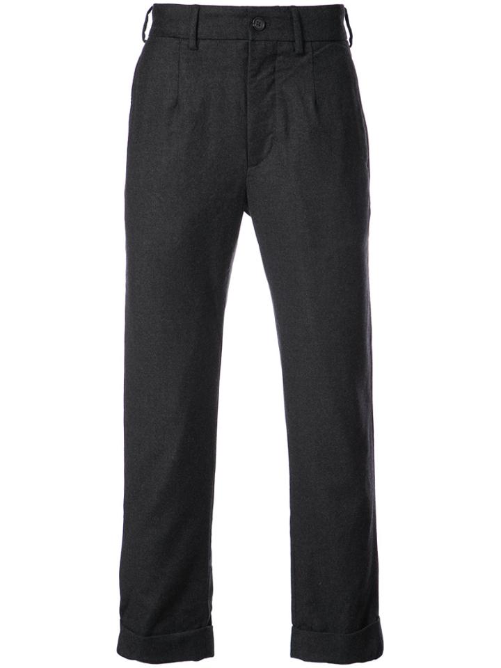 Engineered Garments Straight Trousers - Grey