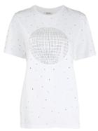 P.a.r.o.s.h. Call Embellished T-shirt - White