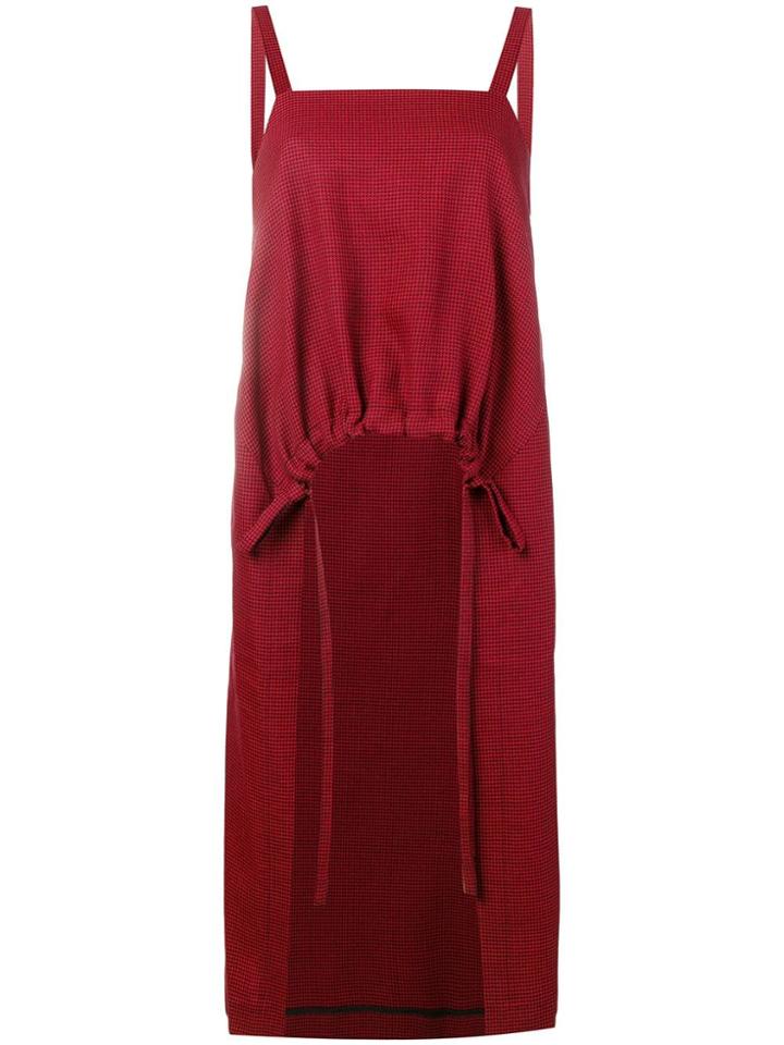 Ujoh Gathered Belt Dress