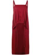 Ujoh Gathered Belt Dress