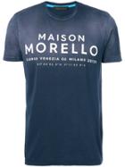 Frankie Morello Printed T-shirt - Blue