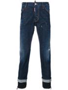 Dsquared2 Elasticated Cuff Cool Guy Jeans - Blue