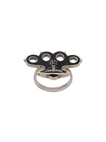Vivienne Westwood Vintage Crown Ring - Silver