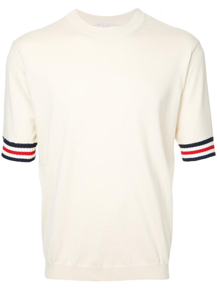 Kent & Curwen Shortsleeved Jumper - White