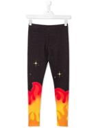 Stella Mccartney Kids Teen Universe Print Leggings - Blue