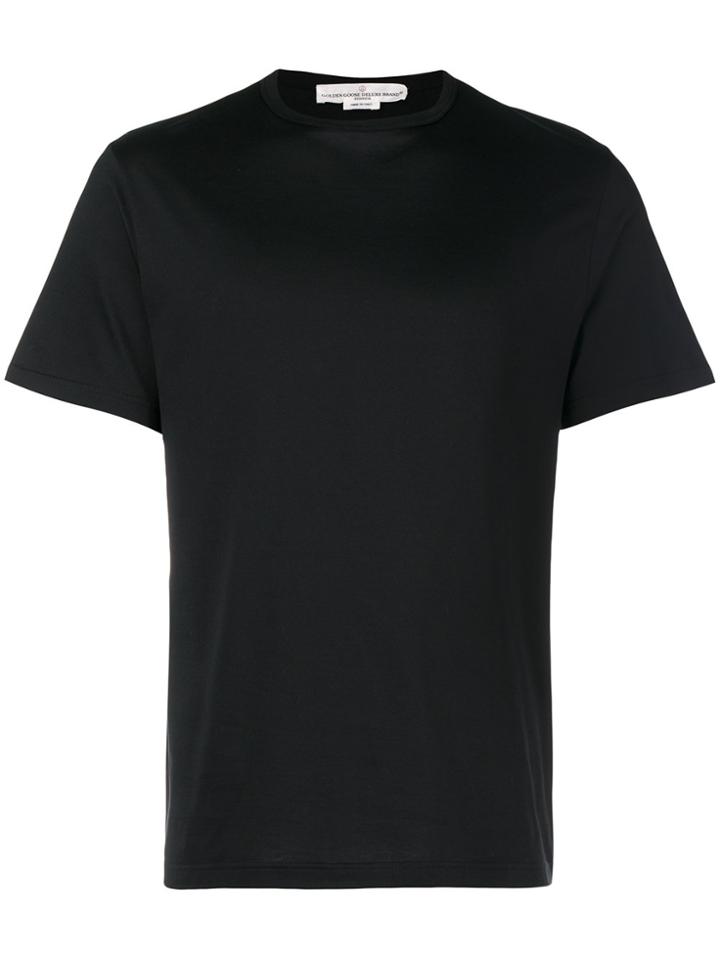 Golden Goose Deluxe Brand Star Logo Printed T-shirt - Black
