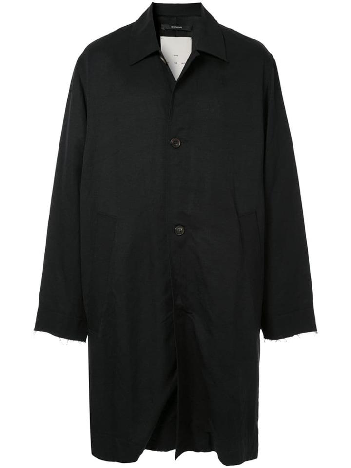 Song For The Mute Mid-length Trench Coat - Black