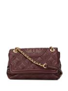 Tory Burch Stitching Detail Cross Body Bag - Red