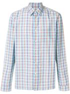 Prada Checked Casual Shirt - Blue