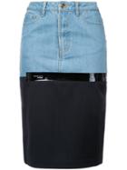 Each X Other - Midi Denim Skirt - Women - Cotton - Xs, Blue, Cotton