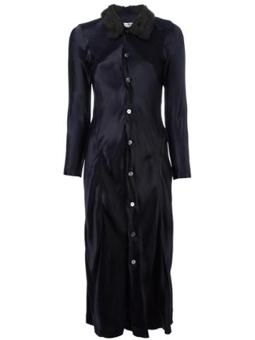 Comme Des Garçons Vintage Robe De Chambre Midi Dress, Women's, Size: Small, Black