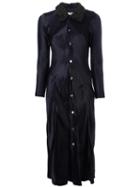 Comme Des Garçons Vintage Robe De Chambre Midi Dress, Women's, Size: Small, Black