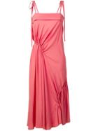 Cédric Charlier Pink Party Dress