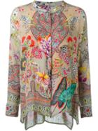 Etro Floral Print Shirt, Women's, Size: 42, Silk