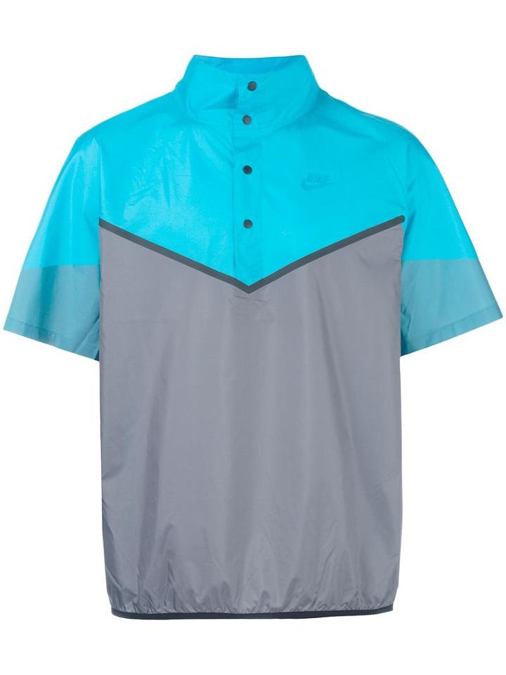Nike Nikelab X Kim Jones Packable Windrunner Top, Men's, Size: Medium, Blue, Polyester