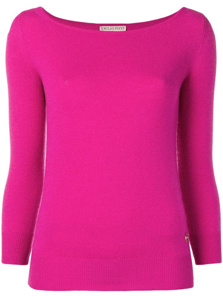 Emilio Pucci Cashmere Jumper - Pink