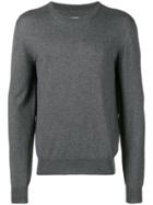 Maison Margiela Loose Fit Longsleeved Sweater - Grey